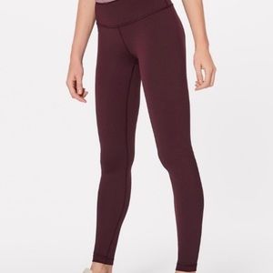 Lululemon Wunder Under pant